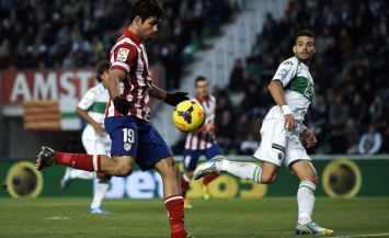 Will Diego Costa score once again against Elche next Friday as he did back in November?