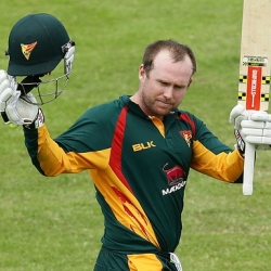 Ben Dunk - Maiden double hundred of the tournament for Tasmania