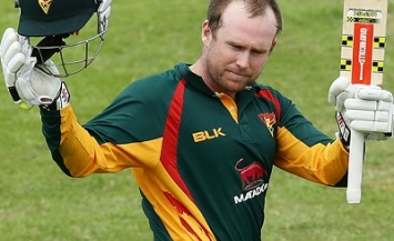 Ben Dunk - Maiden double hundred of the tournament for Tasmania