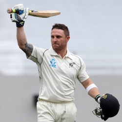 Brendon McCullum - A brilliant knock of 195 in the 1st Test