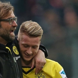 Will Klopp and Reus have plenty of reasons to smile after next Saturday's match?
