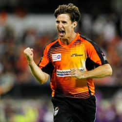 GB Hogg was key in defending 133 in Perth SCorchers' last encounter against Strikers