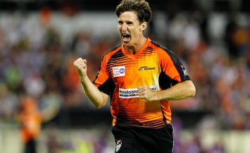 GB Hogg was key in defending 133 in Perth SCorchers' last encounter against Strikers