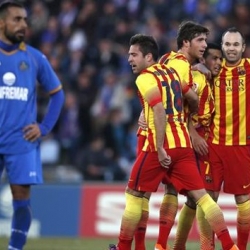 Will Barcelona repeat last December's goal galore against Getafe next weekend? 