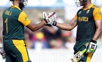Hashim Amla and Faf du Plessis - Centuries vs. Ireland