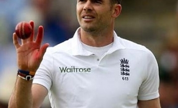 James Anderson - Became the highest Test wicket taker for England with 384 Scalps 