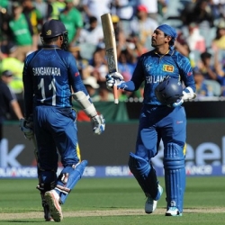 Kumar Sangakkara and Tillakaratne Dilshan - Tons v Scotland