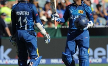 Kumar Sangakkara and Tillakaratne Dilshan - Tons v Scotland