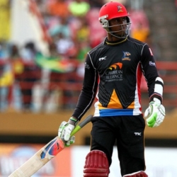 Marlon Samuels - Lone fighter of Antigua Hawksbills