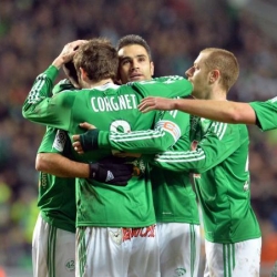 Will Les Verts still be able to catch Lille at the third place of the table?