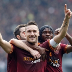 Will Roma's super captain Totti help the team to return to wins next Wednesday?