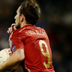 Will Paco Alcacer be able to replace Chelsea's sharpshooter Diego Costa next Saturday?