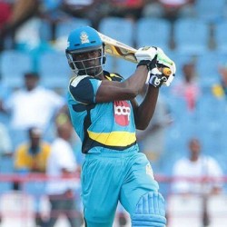 Andre Fletcher Fine batting for St Lucia Zouks