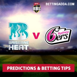Brisbane Heat v Sydney Sixers BBL 2016-17 Predictions Betting Tips