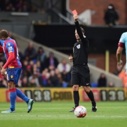 Dwight Gayle sent off