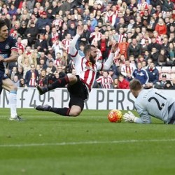 Fabricio Coloccini red card