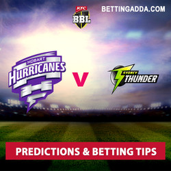 Hobart Hurricanes v Sydney Thunder BBL06 Prediction and Betting Tips