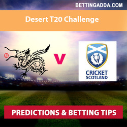 Hong Kong v Scotland Desert T20 Challenge Predictions Betting Tips