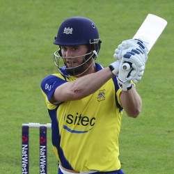 Ian Cockbain 75 off 39 balls for Gloucestershire