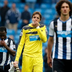 Newcastle United goalkeeper Tim Krul