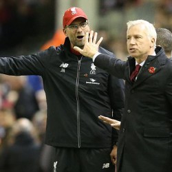 Jurgen Klopp and Alan Pardew