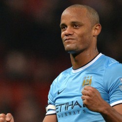 Manchester City captain Vincent Kompany