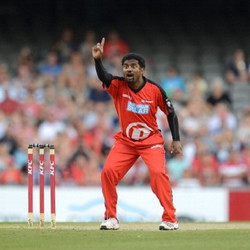 Muttiah Muralitharan Highest wicket taker of Gemini Arabians