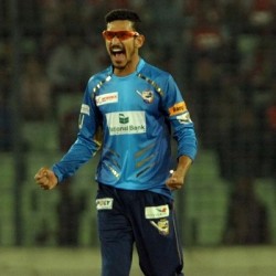 Nasir Hossain Fine All rounder of Dhaka Dynamites