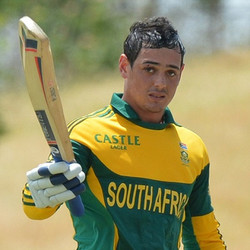 Quinton de Kock Unbeaten 138 in the first ODI