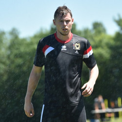 Simon Church is a new face at Aberdeen