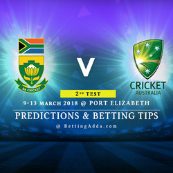 South Africa vs Australia 2nd Test Match Prediction Betting Tips Preview